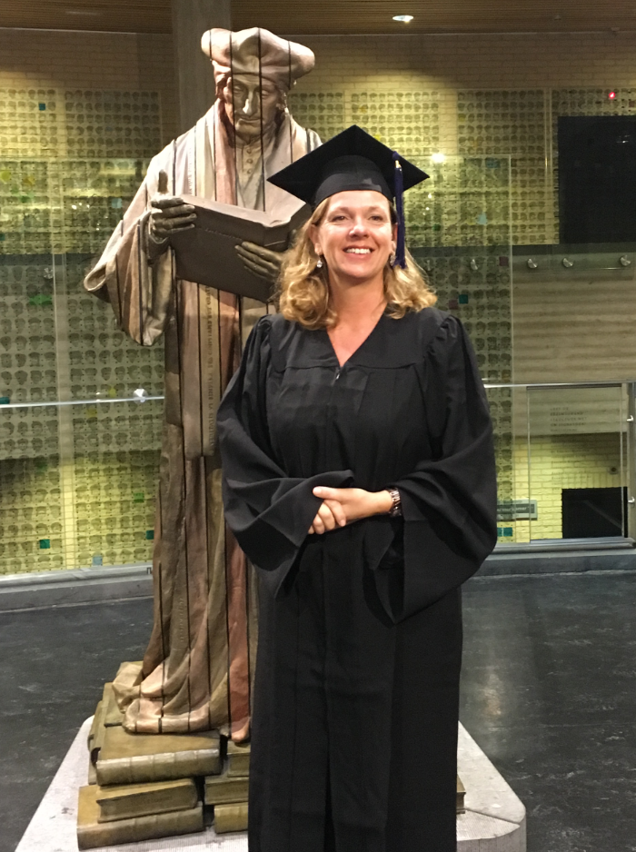 Foto van Coby bij de RSM